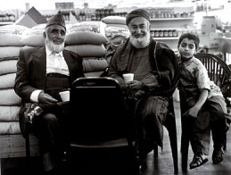 Jeanne O’Connor, Opening Day Celebration at the Maiwand Market (Fremont), gelatin silver print, 12 x 18 inches.