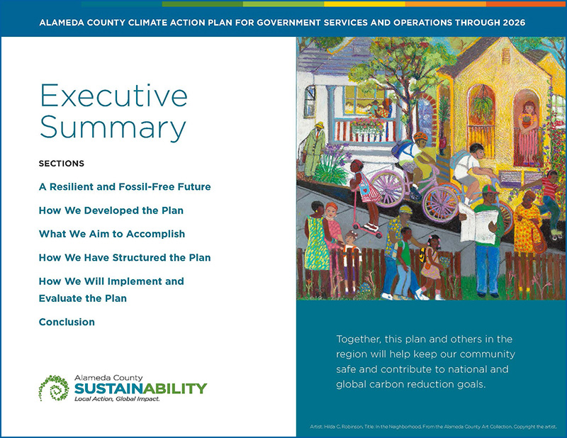 Alameda County CAP Executive Summary Cover Thumbnail