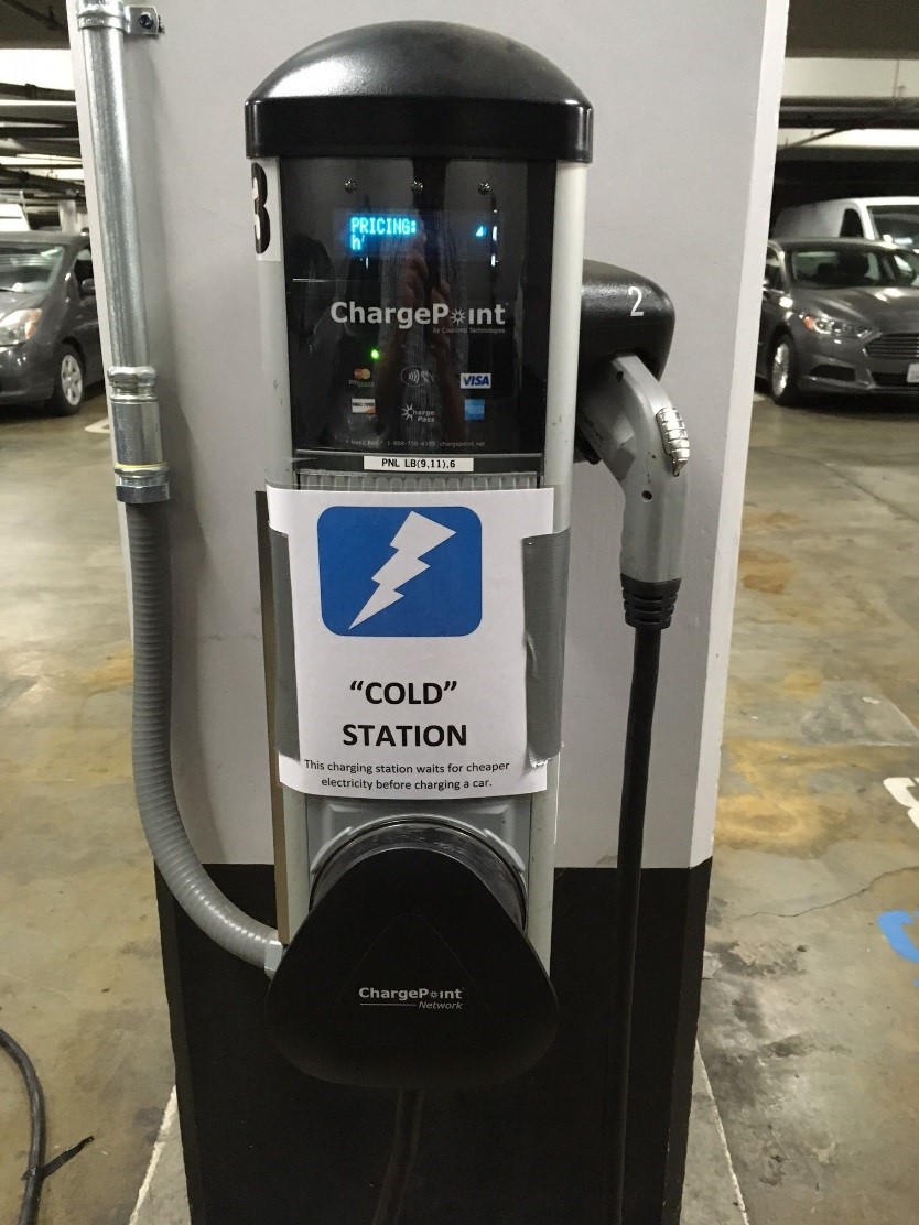 EV Cold Charging Station